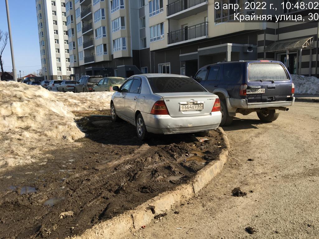 CitySakh.ru - Сахалинцы направили более 1000 обращений за три месяца на  любителей парковаться на газонах