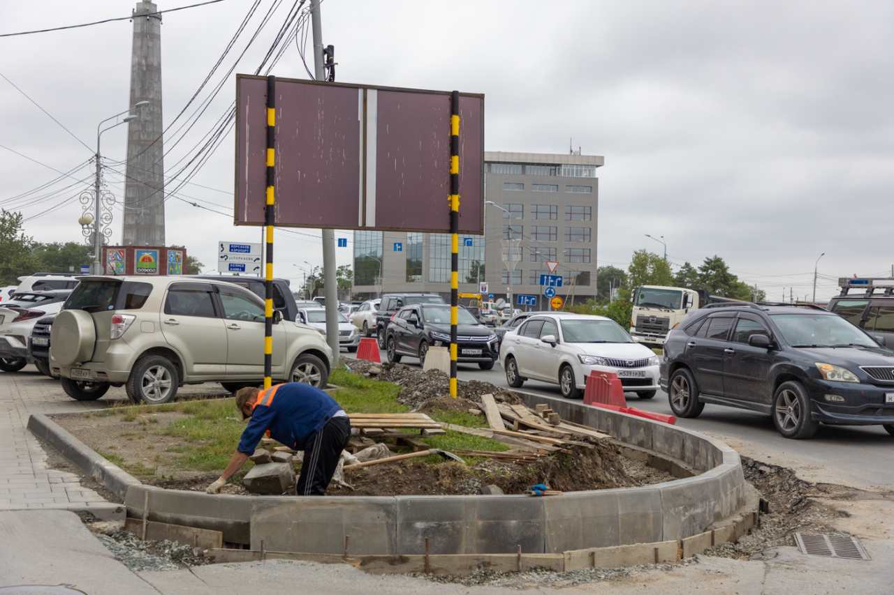 CitySakh.ru - В Южно-Сахалинске продолжается капитальный ремонт улицы Ленина