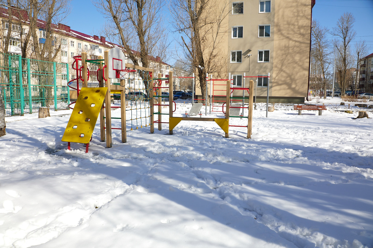 CitySakh.ru - Муниципальные детские площадки приводят в порядок в  Южно-Сахалинске