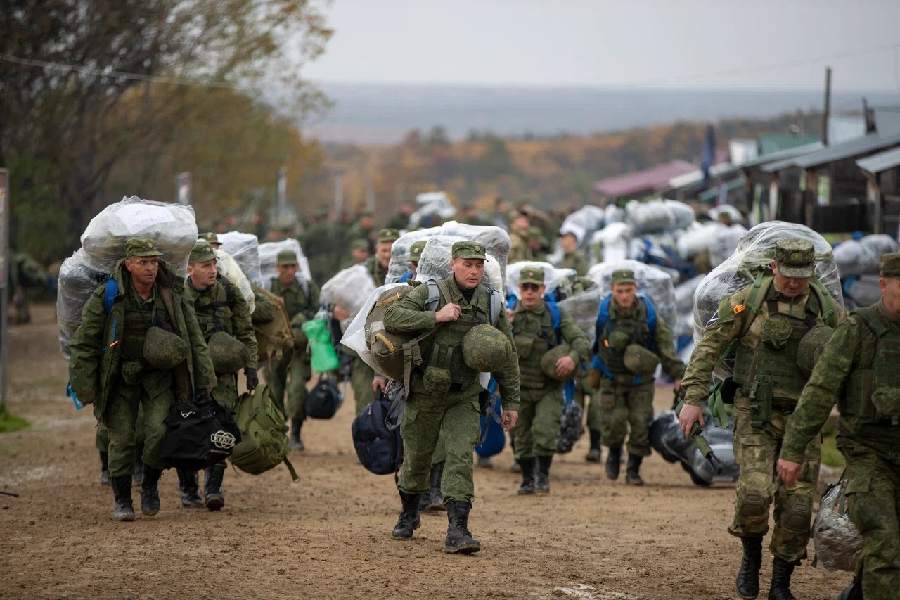 Фото мобилизованных в россии