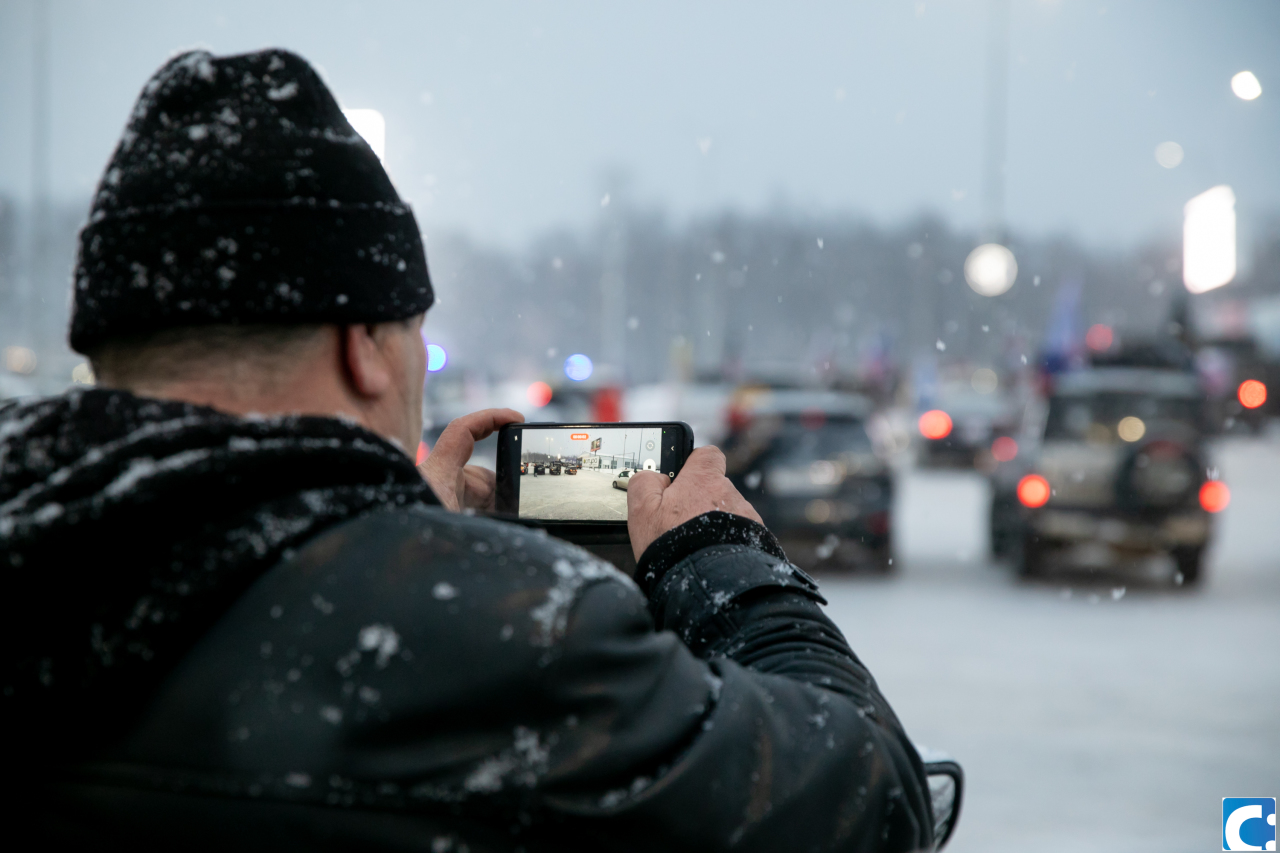 CitySakh.ru - Как прошел автопробег на аэродроме 