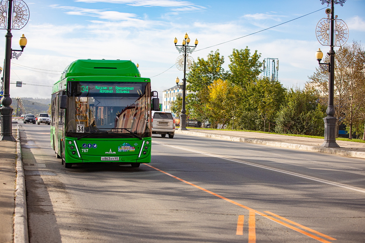 CitySakh.ru - Новые автобусные полосы поддержали сахалинские пассажиры