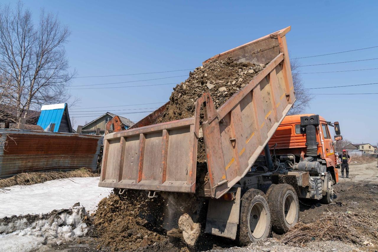 CitySakh.ru - В Южно-Сахалинске мониторинг уровня воды в реках ведется  круглосуточно