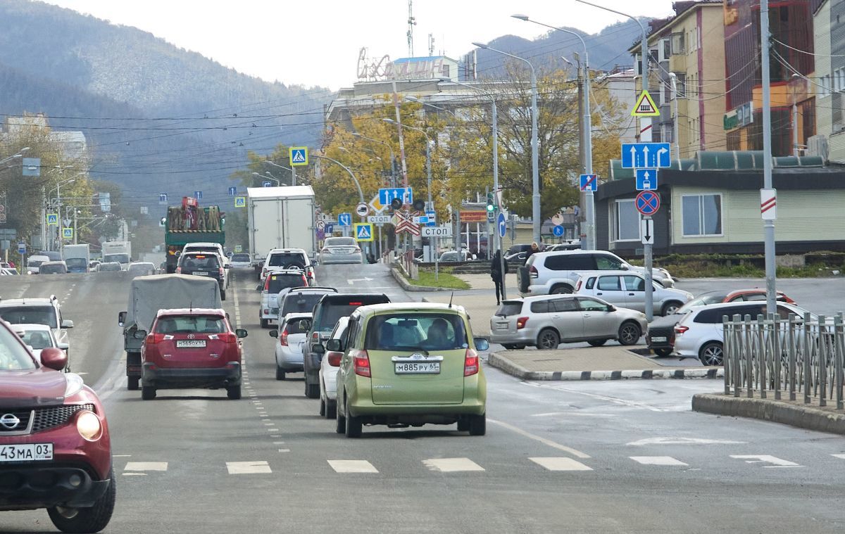 CitySakh.ru - Дорожные работы в Южно-Сахалинске: обстановка на 7 октября