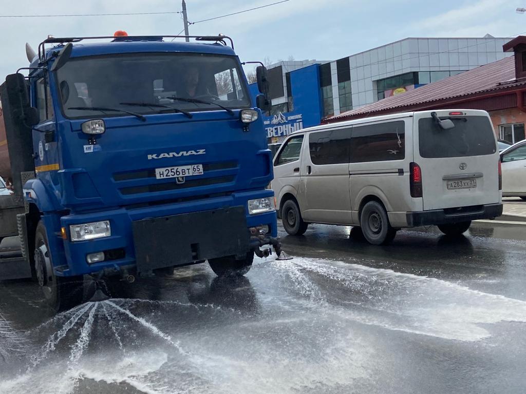 CitySakh.ru - Росводоканал выделяет спецтранспорт для участия в  общегородском субботнике