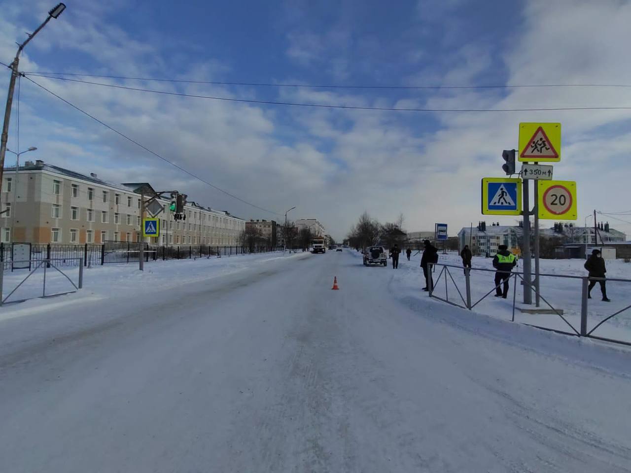 CitySakh.ru - Перебегала на красный: автомобиль сбил ребенка на перекрестке  в Охе