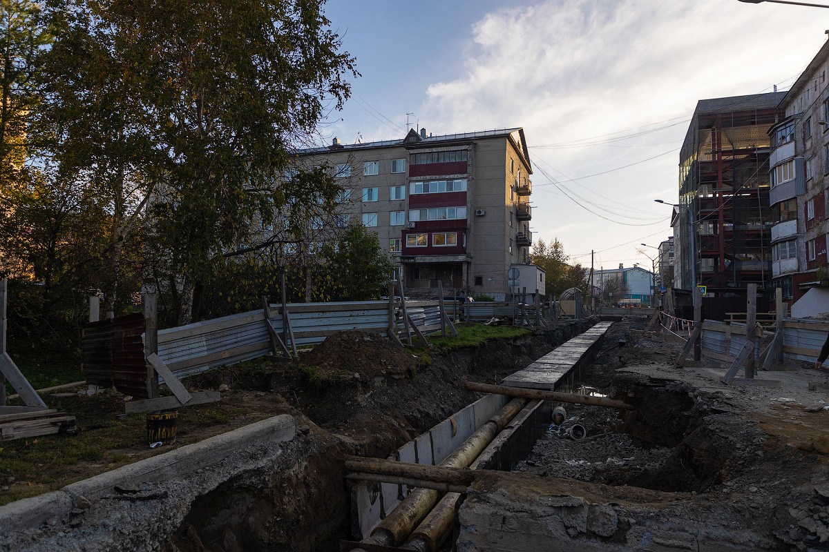 CitySakh.ru - Гимназию №3 и близлежащие жилые дома подключили к теплу в  Южно-Сахалинске